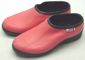 Ladybug Clogs - Womens Rubber Boots