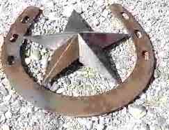 horse shoe with star!