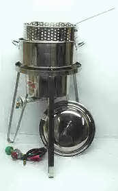 Stainless Steel 10 Qt. Fish Fryer
