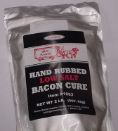  Hand Rubbed Low Salt Bacon Cure 