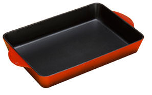 Porcelain Enamel Coated Cast Iron Roaster