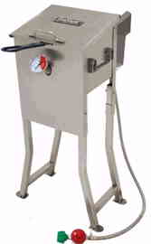 2.5 Gallon Bayou Fryer, Stainless Steel