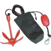 3 Pound Coated Grapnel Anchor System