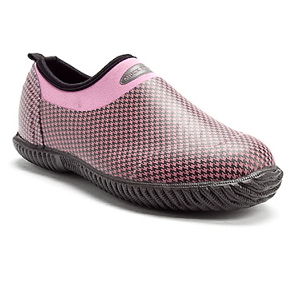 Muck The Daily Garden Shoe Pink Houndstooth