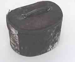 Cowhide Makeup Bag