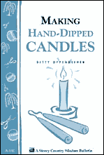 Making Hand-Dipped Candles