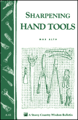 Sharpening Hand Tools Bulletin