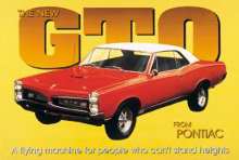 GTO Tin Sign