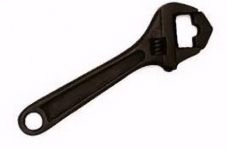 Cast Iron Wrecnch Bottle Opener