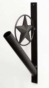 Iron Star Flag Pole Holder