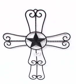 Wrought Iron Cross
