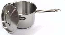 Stainless Steel Sauce pan with Lid 3.5 Qt