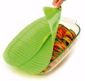 Banana Leaf Silicone Lid