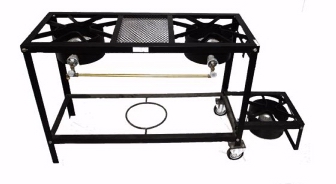 Dual Burner Cast Iron Stove