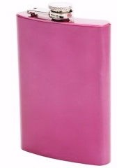 8oz SS Flask-Pink 8oz SS Flask-Pink