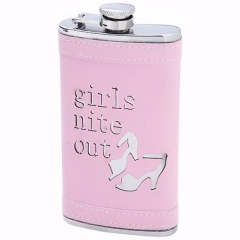 6oz Flask Pink - Girls Nite Out 6oz Flask Pink - Girls Nite Out