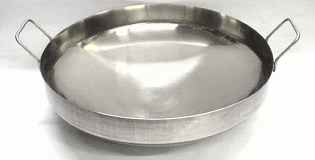 15 inch Stainless Steel Comal Wok