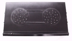 Black Steel Double Griddle 