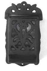 Cast Iron Matchbox Holder