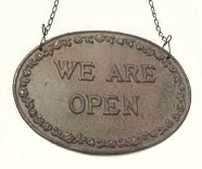 Open Sign