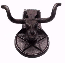  Cast Iron Western Steer Door Knocker
