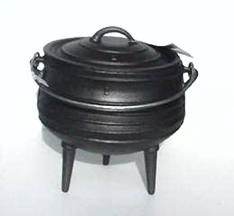 Carolina Cooker 5 Gal Cast Iron Pot Stand, Wash Pots & Stew Pots