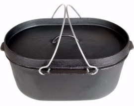 Oval Cast Iron Roaster