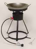 Wok Package w/ Multi-Purpose Portable Propane Cooker