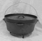 Seasoned Camp Oven