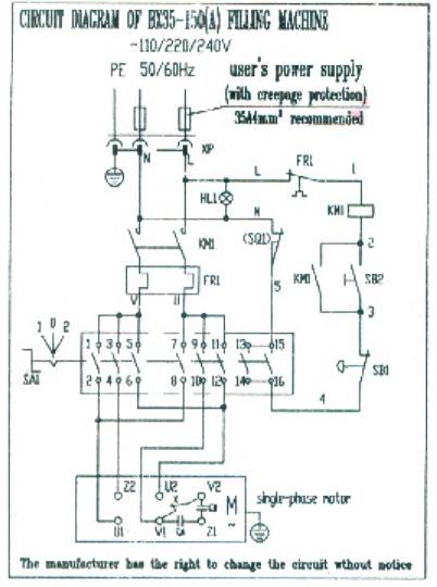 100 Lb  Commercial Food Mixer Wiring Diagram