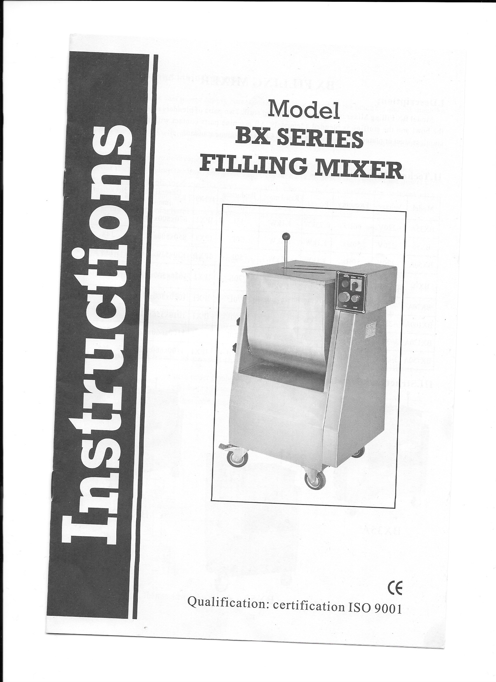 Commercial Meat Mixer Wiring Diagram