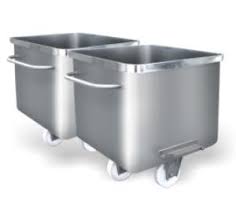Quality design Stainless Steel 200 Ltr Meat Processing Cart
