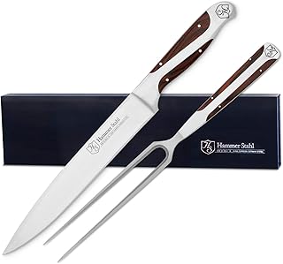 Hammer Stahl Carving Knife + Fork Set