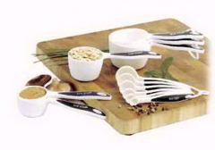 12 Piece Measuring set with Cups and Spoons