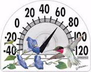 Window Cling Thermometer