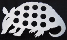 Armadillo Shaped Chile Griller