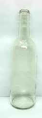 Claret Clear Wine Bottle