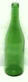 Green Bordeau Wine Bottle