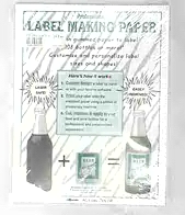 Label Making Paper