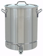 8-Gallon Stainless Steel Stockpot with Spigot