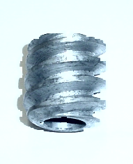 Auger for meatball maker