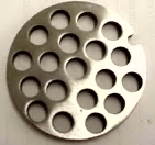 Grinder Plate #10 10mm 3/8