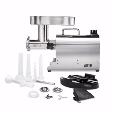 Quality Two-in One Commercial #12 Meat Grinder & Cheese Grater