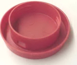Plastic 1 Quart Waterer Jar Base
