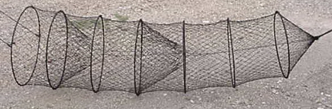 Flathead CATFISH Hoop Net: How to Build a Hoop Net with Factory Netting  PART 1 