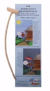 MAINE WOODSMAN'S WEATHER STICK