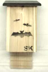 Wooden Bat House