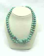 Double Strand Turquoise Necklace