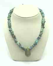 Turquoise Necklace with Stone