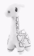 Mini Coloring Kit - Giraffe